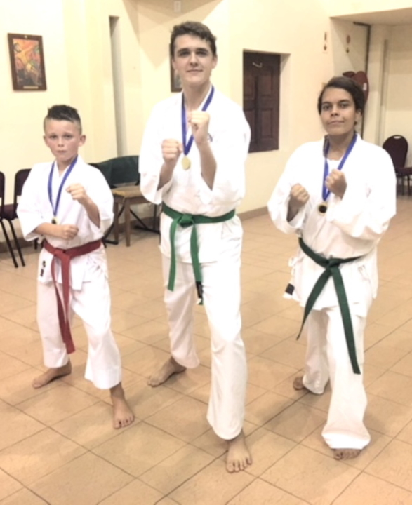 Kaizen Karate Senior class 2017.